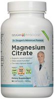 Dr. Dzugan's Advanced Magnesium Citrate Formula :: Non-GMO, Gluten Free, GMP Certified :: 140mg 90 Caps :: Neural Function, Bowel Function, Mood