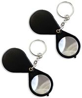 HAWK 5x Pocket Magnifier with Key Ring : (Pack of 2 Pcs.) - MG700