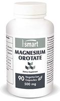 Supersmart - Magnesium Orotate 1500 mg Per Serving - Premium Quality Supplement | Non GMO - 90 Vegetarian Capsules