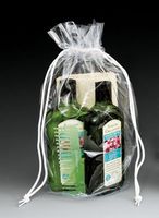 6" x 12" 6 Gauge Vinyl Drawstring Bag (100 Bags) - AB-99-13-22