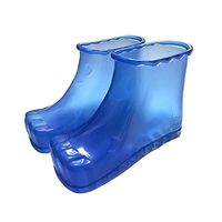 bDSof0u89yw Portable Foot Bath Massage Shoes Unisex Feet Relaxation Slipper Acupoint Health Care Blue