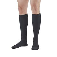 Ames Walker AW Style 632 Diabetic 8 15 mmHg Knee High Socks Black XLarge
