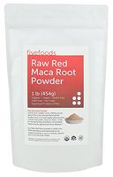 Red Maca Powder – Raw, Organic, Fair Trade, GMO Free, Grown Traditionally in Peru – 1 Lb (454 G) 50 Servings