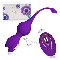 Seamless Waterproof Kegel Massage Ball With 12 Kinds of Silent Vibration Modes, Wireless Remote Control Function, USB Charging Function, Can Relieve Muscle Soreness and Exercise Recovery