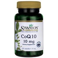 Swanson Coq10 10 Milligrams 100 Capsules