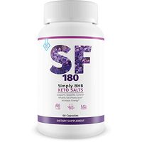SF 180 - Simply SF Keto Diet - Burn More Fat Faster with Boosted Ketosis Entry - Beach Body All Year Round with Simply Fit Keto Miraculoux Ketones Pills - Slimfit 180 Keto BHB by Keto Choice Labs