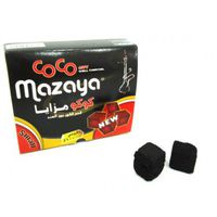 COCO MAZAYA COCONUT HOOKAH SHISHA CHARCOAL NATURAL PACK OF 24 PCS