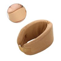 ROSENICE Neck Braces Collar Medical Neck Support Neck Guard for Neck and Shoulder Tension Size L (Khaki)