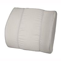 PCP Lumbar Back Support, Removable Cover Sacro Cushion, Grey