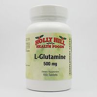 Holly Hill Health Foods, L-Glutamine 500 MG, 100 Tablets