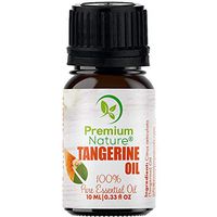 Organic Aromatherapy Essential Oil - 100% Pure Essential Oil for Hair, Skin and Diffuser Best Therapeutic Grade Essential Oil (10mL) (Tangerine)