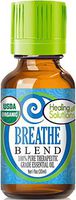 Organic Breathe Essential Oil (100% Pure - USDA Certified Organic) Best Therapeutic Grade Essential Oil - 30ml