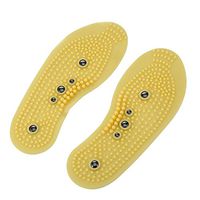 Magnetic Therapy Shoes Pads, Comfortable Health Care Foot Massage Insolve, Relief Ideal Insert Pad for Work, Walking, Running, Heel Pain (S/L), 1 Pair(S 35-40)