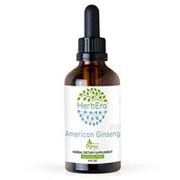 American Ginseng B120 Alcohol-Free Herbal Extract Tincture, Super-Concentrated American Ginseng (Panax Quinquefolius) (4 fl oz)
