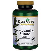 Swanson Glucosamine Sulfate 2Kcl 500 Milligrams 250 Capsules