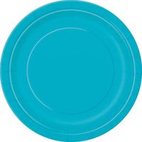 Unique Industries, Paper Plates, 16 Pieces - Teal