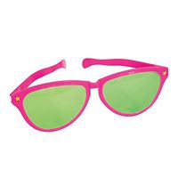 Giant Hot Pink Novelty Sunglasses