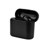 Lifechange Mini Wireless Blueteeth Earphone with 2 in 1 Portable Charging Storage Box in Ear Noise Reduction Invisible Headset (Black)