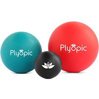 Plyopic Targeted Release Massage Ball Set – for Deep Tissue Muscle Recovery, Myofascial Release, Trigger Point Therapy, Crossfit Mobility and Plantar Fasciitis Relief