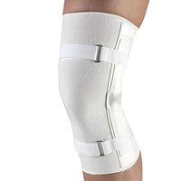 Champion Knee Brace, Hinged Bars, Knit Elastic, Small