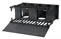 Panduit NM4 Horizontal Cable Manager, Black