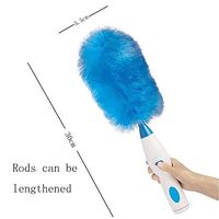 Chargeable cleaning brush for 360 ° electric feather duster Hurricane Spin, feather brush The electric dust collector pen Loading of 180 ° multifunctional duster
