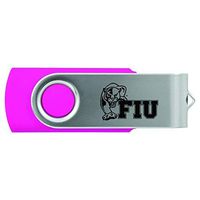 LXG, Inc. Florida International University-8GB 2.0 USB Flash Drive-Pink