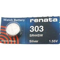 Renata 303 SR44SW Watch Battery Batteries