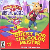 Knowledge Adventure JumpStart 3D Virtual World - Quest For The Color Meister for WIN/MAC for Age - 6 - 8 (Catalog Category: Education / Children 9 and Under)