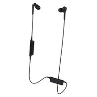 Audio-Technica ATH-CKS550XBTBK Solid Bass Bluetooth Wireless In-Ear Headphones, Black