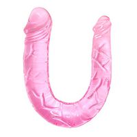 yunestry Long Realistic Dillo Double Heads Flexible Adult Plug Six Toy for Women Couples