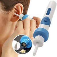 LIJIANGUO Vacuum Electric Earwax Cleaner, Electric Earwax Removal Kit Tool, Wax Cleaner Electric Cordless Vacuum Ear Cleaner for Ear Safe Remover Cleaning Tool, Child, Baby, Adult