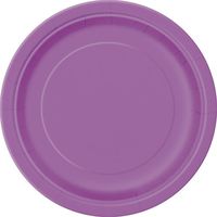 Purple Paper Cake Plates, 8ct