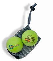 Yoga Tune Up Therapy Ball Pair in Tote, Apple Green