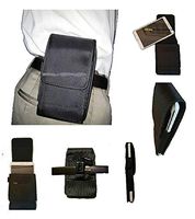 Mgbca Nylon Extended Extra-Large Vertical Holster Pouch Case W/Fixed Belt Clip fits LG G Pad V410 AT&T 7-Inch 4G LTE Tablet