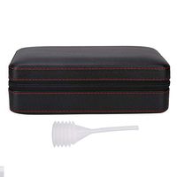 Redxiao Cigar Case, Durable Stylish Fashionable Cedar Wood Portable for Family Storage or Travel Outdoor Humidor Case Cigar Holder Storage Box(#1)