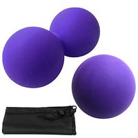 Lixada Massage Balls Set Double Peanut Ball Fascial Ball Tissue Treatment Muscle Therapy Balls Set