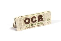 24 OCB Organic 1 1/4 Cigarette Rolling Papers Pack (50 Rolling Papers Per Pack) + Limited Edition Beamer Smoke Sticker. Used with Legal Smoking Herbs, Rolling Tobacco, and Herbal Mixes