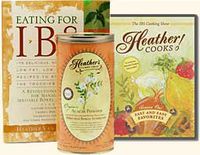 Heather's Irritable Bowel Syndrome Kitchen Kit Eating for IBS, Tummy Fiber Acacia Senegal Can, Heather Cooks! DVD (Over 20% Off!)