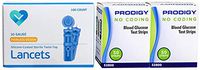 Prodigy Blood Glucose Test Strips, 100 Count + 100 O'WELL Lancets