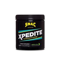 SNAC XPEDITE Preworkout Performance Energy Drink Supplement, Green Apple Pre Workout Powder, 320 Grams (24 Servings)