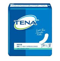 TENA Heavy Absorbency Long Pad [Bag of 39]