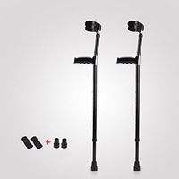 crutch LPY-LY-923 Aluminum Alloy Walking Sticks, Adjustable Height - A Pair