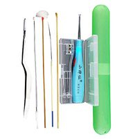 6 PCS Family Use Flash Light Earwax Removal Earpicks Travel Set(Random Color)