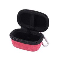 Hard Storage Case Organizer for Fingertip Pulse Oximeter fits Innovo Deluxe/Zacurate/Santamedical/Concord Sapphire Blood Oxygen Saturation Monitor by Aenllosi (Red)