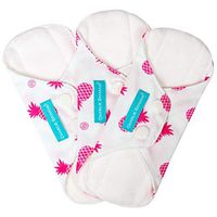 Charlie Banana 3 Feminine Pads Liner Hot Pineapple