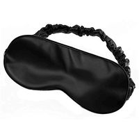 19 Momme Mulberry Silk Sleep Eye Mask, Both Sides Silk, Silk Covered Elastic Band for Travel, Shift Work, Meditation, Women/Men