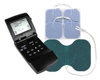 EMS Muscle Stimulator and TENS Combination Unit + Extra Large Electrode – 12 Programs