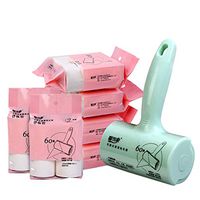 ANYANG DEXIN Villus Remover Sticky Glue Glue Coating Suitable for pet Hair, Apparel Hair, Dandruff Hair, Snack Residue, Dirt dust - 2 Piece Set, 60 cores per roll