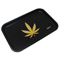 Lionhead Full Size Rolling Tray – 12” x 8" Tray (Black)